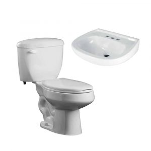Wc Cosmos Taza-Tanque -Lavabo Blanco Orion ANDROMEDA