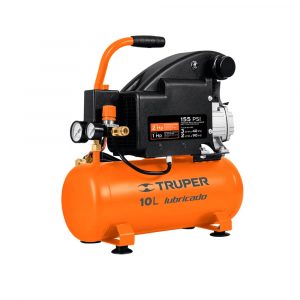 Compresor Horizontal 10L 2 Hp (Potencia Máxima) 127 V Truper 19215