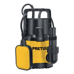 Bomba Sumergible Plástica 3/4 Hp Para Agua Limpia Pretul 27196