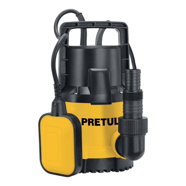 Bomba Sumergible Plástica 3/4 Hp Para Agua Limpia Pretul 27196