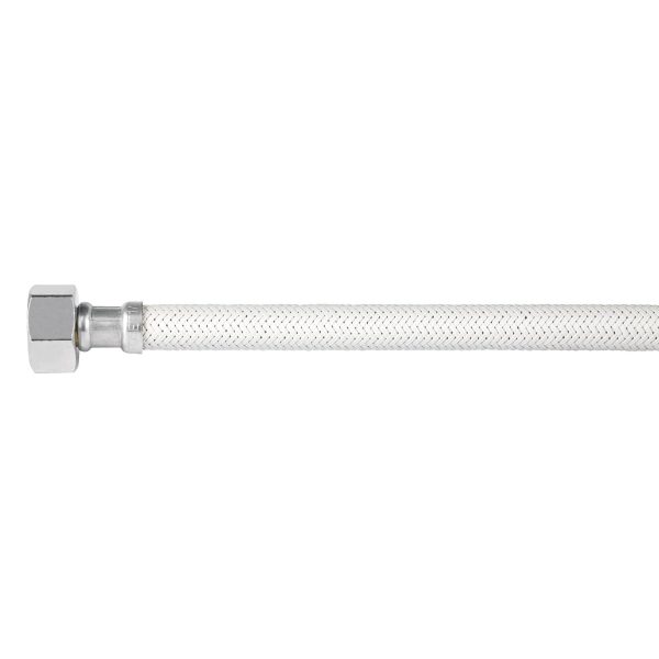 Manguera Lavabo/Fregadero Vinilo Blanco 1/2' X 1/2' 40 Cm Foset 45312