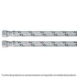 Manguera Lavabo/Fregadero Acero Inox 1/2' X 3/8' 55 Cm Foset 45490