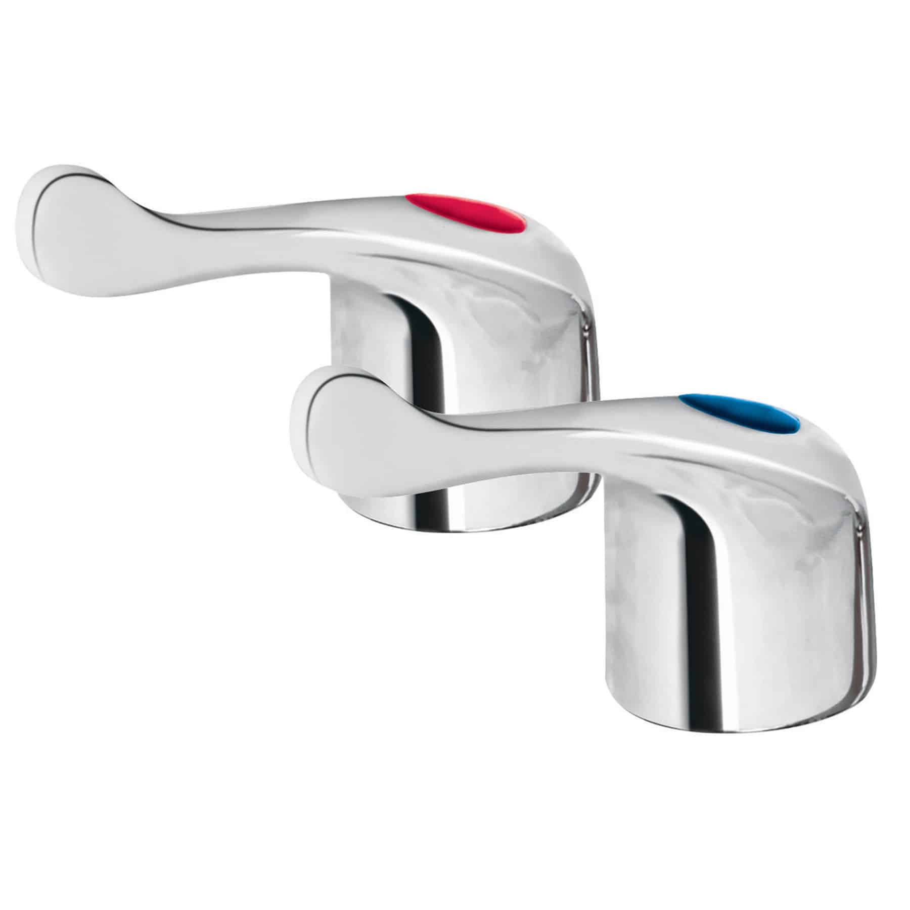 Juego 2 Manerales Palanca Para Mezcladoras Plásticas Foset 45518