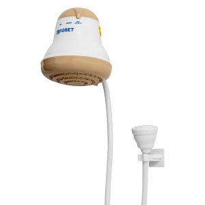 Regadera Eléctrica De 4 Temperaturas 5-3/8' Beige Foset 45156