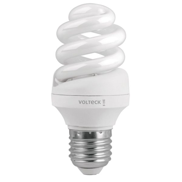 Lámpara Espiral T3 11 W Luz De Día En Blíster Volteck 46847
