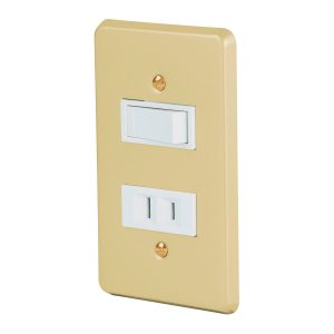 Placa Armada Contacto E Interruptor Línea Económica Volteck 46388