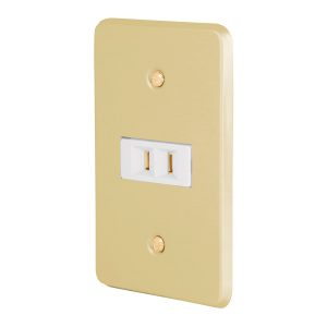 Placa Armada Con Contacto Polarizado Línea Económica Volteck 46387