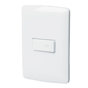 Placa Armada Con Timbre Blanco Línea Italiana. Volteck 46465