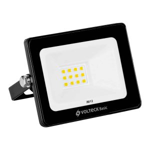 Reflector Ultra Delgado Led 10 W Luz De Día Basic Volteck 22040