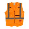 Chaleco de Seguridad Naranja Ultra Reflejante G/XG Milwaukee 48-73-5072