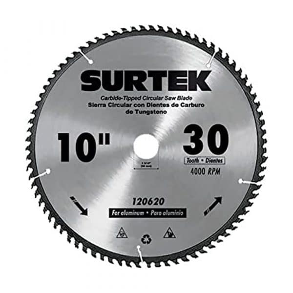 HC53980 - Disco Para Sierra Circular 10Dx30Dx30Mm Surtek - SURTEK