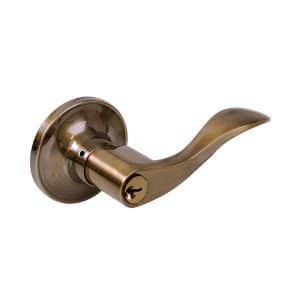 Manija Tubular Tipo Aspen Lock LA600B Laton Antiguo