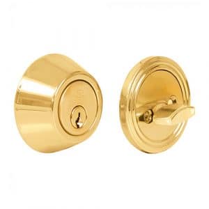 Cerrojo Grado 3 Doble Lock L4101B Laton Brillante