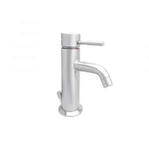 Monomando Para Lavabo Con Desagüe Automático Urrea Diseño 9418INOX