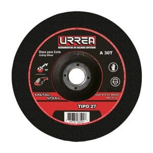 Disco T/27 Metal 9X1/8" E/Pes Urrea U782