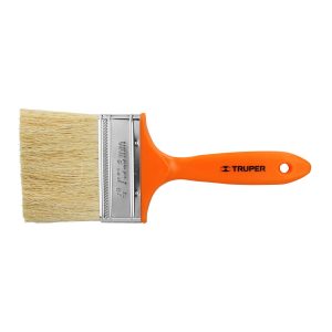 Brocha Para Encalar E Impermeabilizar De 4' Mango Plástico Truper 14492