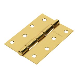 Bisagra Rectangular 4' Acero Latonado Hermex 43198