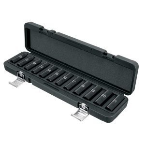 Juego 12 Dados Largos 1/2' Impacto Protección Plástica 6P Mm Truper 100946