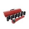 Jgo 13 Dados Impacto Largos Metricos Y Accesorios 3/4" Urrea 750013MLH