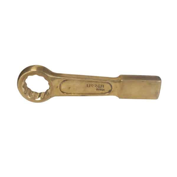 Llave Golpe Plana Antichispa 12 Puntas 32 MM Urrea UH2732SWM