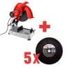 Cortadora De Metales De 14" 6177-20 Con 5 Discos Abrasivos De 14" Milwaukee 6177-20