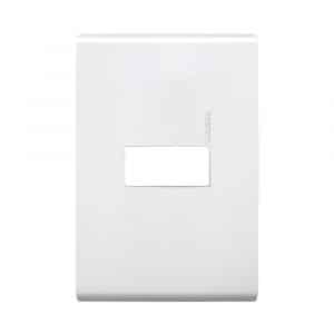 Placa De 1 Ventana Para Toma Corriente Bticino E5N1BNR