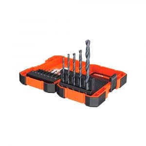Set De Brocas Oxido Negro De 13Pz Black&Decker Bda13Bodd