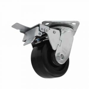 Rodaja Fenolica Para Alta Temperatura Giratoria Con Placa Con Freno 6" ZF5134