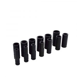 Juego De 13 Dados De Impacto Largos En Pulgadas 1/2" Urrea 74103