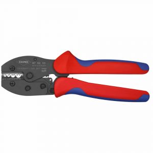 Alicate Para Crimpar Terminales Con Fundas Multicomponentes Bruñido 220 Mm Preciforce® KNIPEX 97 52