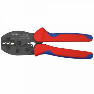 Alicate Para Crimpar Terminales Con Fundas Multicomponentes Bruñido 220 Mm Preciforce® KNIPEX 97 52
