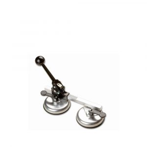 Ventosa Para Vidrio 60Kg 2 Copas De Aluminio Con Carraca Piher 30102