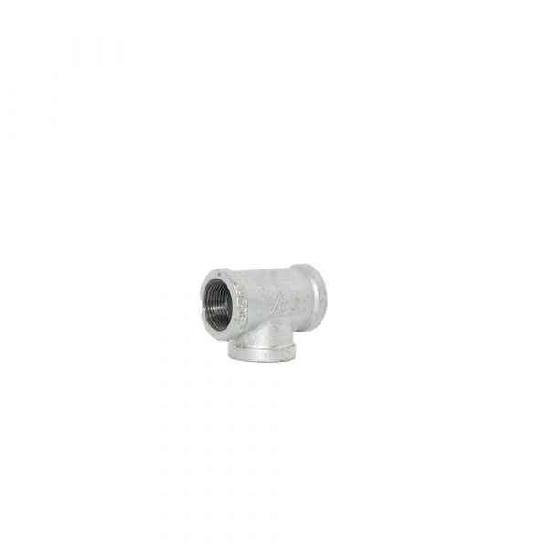 Tee Galvanizado Reducida De 1X1/2" TEERG2513