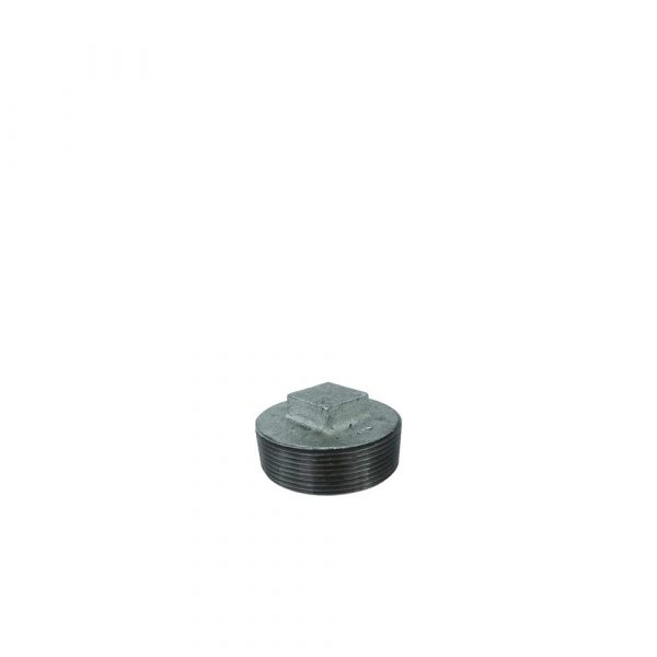 Tapón Macho Galvanizado De 6" TMG150