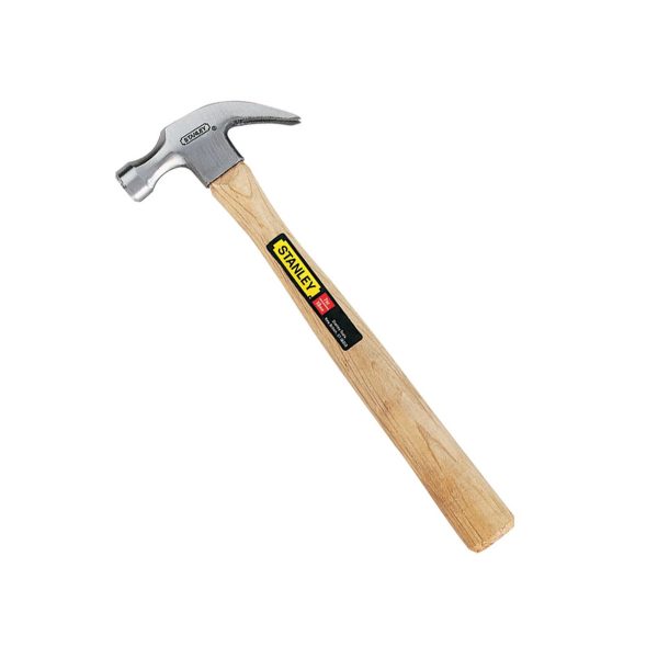 Martillo Curvo Mango De Madera 16 Oz Stanley 51-471