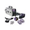 Combo Soldadora Inversor Mig/Mag/Mma Y Tig Lift, 110V, 140A Con Careta, Mini, Escuadra Magnetica, Rollo De Micro Y 10 Discos AXTECH EM154-C1