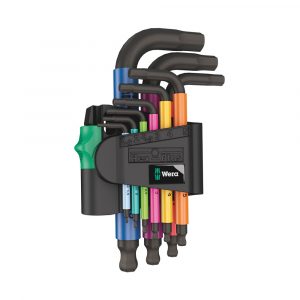 Juego De 9 Llaves Hexagonales Aco 1.5-10 mm 05133164001 Wera