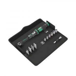 Juego Torquimetro 1/4" 20 Piezas 2.5-25 Nm 05130110001 Wera