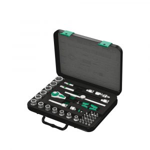 Juego de carraca Zyklop Speed, cuadradillo de 3/8" 38 piezas 05003596001 Wera