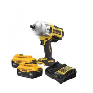 Paquete Cargador DCB1104-B3 Y 2 Baterias DCB205YY + Llave De Impacto DCF961B-B3 DEWALT