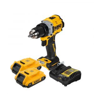 Paquete Cargador DCB1104-B3 Y 2 Baterias DCB203YY + Atornillador De Impacto DCD800B-B3 DEWALT