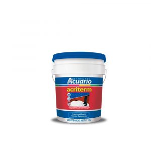 Impermeabilizante 19L Acriterm Blanco 3 Años Acuario