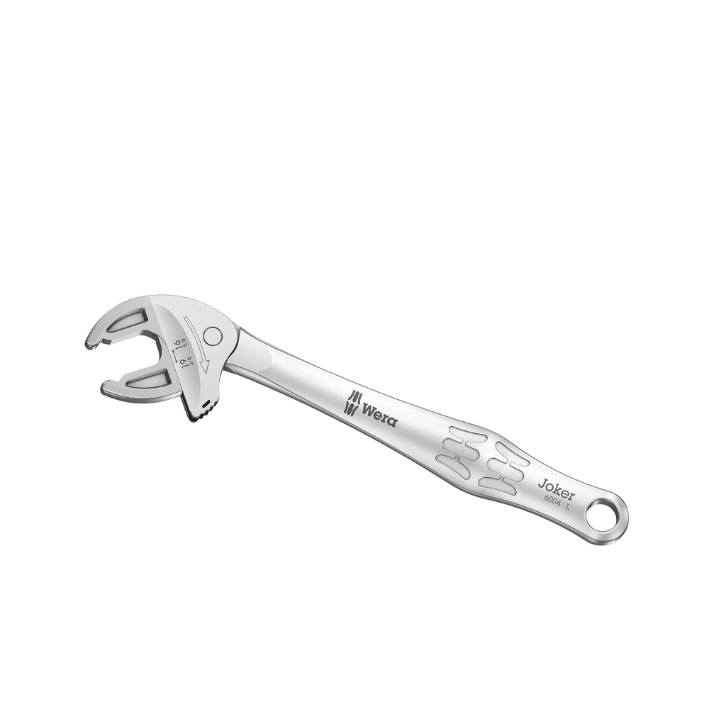 Clé à Fourche Auto-ajustable Wera Joker L - Pour Clés Dynamométriques 9x12 Mm - Dimensions 16-19 Mm