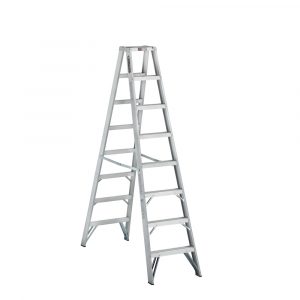 Cuprum Escalera De Tijera 5 Escalones De Aluminio C-2231-06