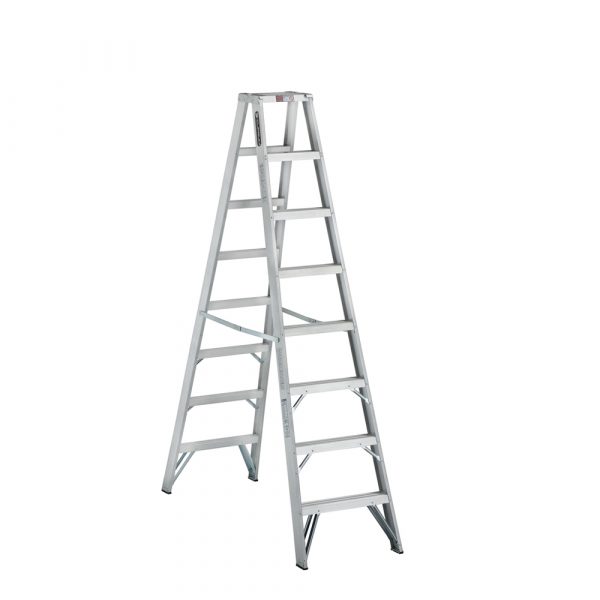 Cuprum Escalera De Tijera 7 Escalones De Aluminio C-2231-08