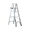 Cuprum Escalera De Tijera 4 Escalones De Aluminio 608-05N