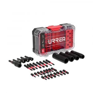 Juego de puntas y dados de impacto, 33 piezas JIM1 Urrea