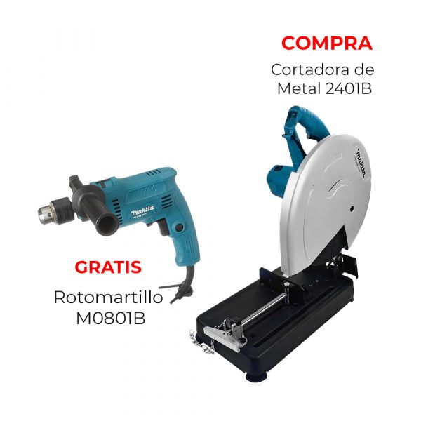 Cortadora de Metal 2401B MAKITA PROMOCIÓN