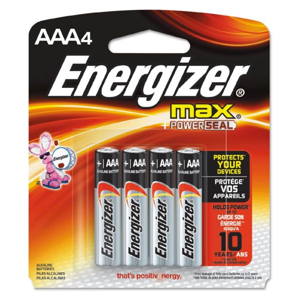 Pila Alcalina Aaa Energizer E92Bp-4