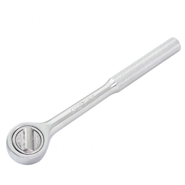 Matraca Reversible Para Dado Cuadro De 3/8" Cabeza Redonda Mango Moleteado Foy 140439